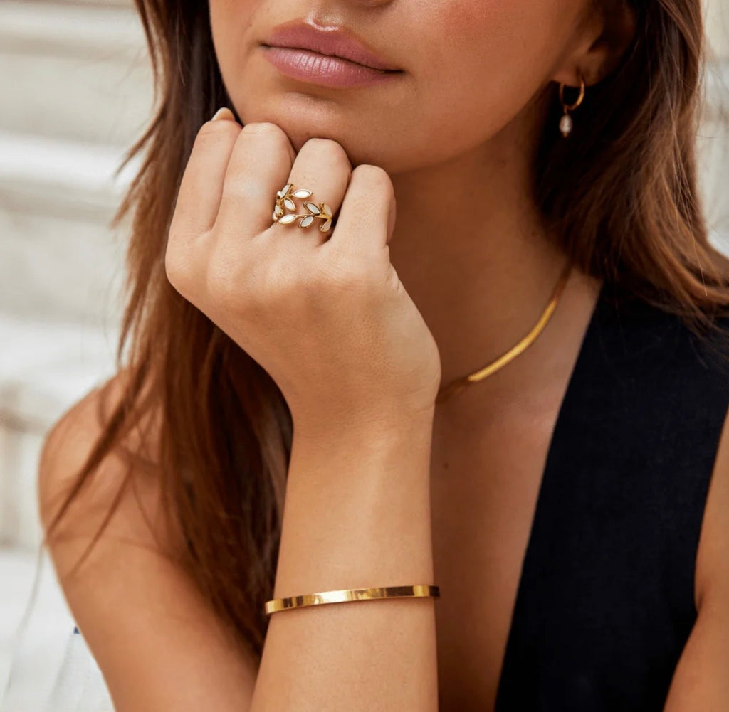 Olive Leaf Ring