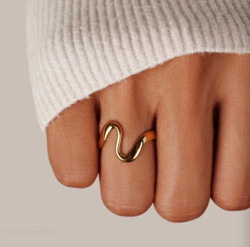 Adjustable Snake Ring