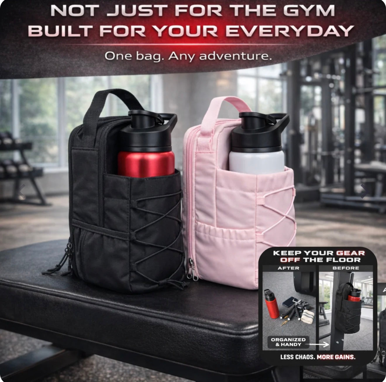 Magnetic Gym Bag