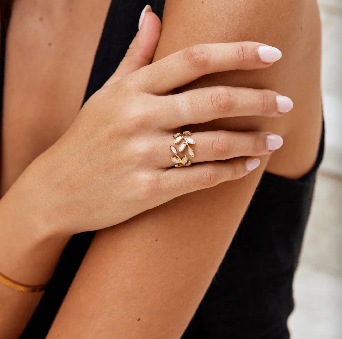Olive Leaf Ring