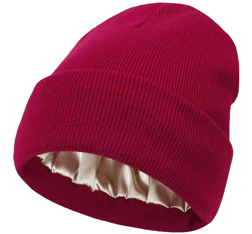 Anti-Frizz Silk Lined Beanie