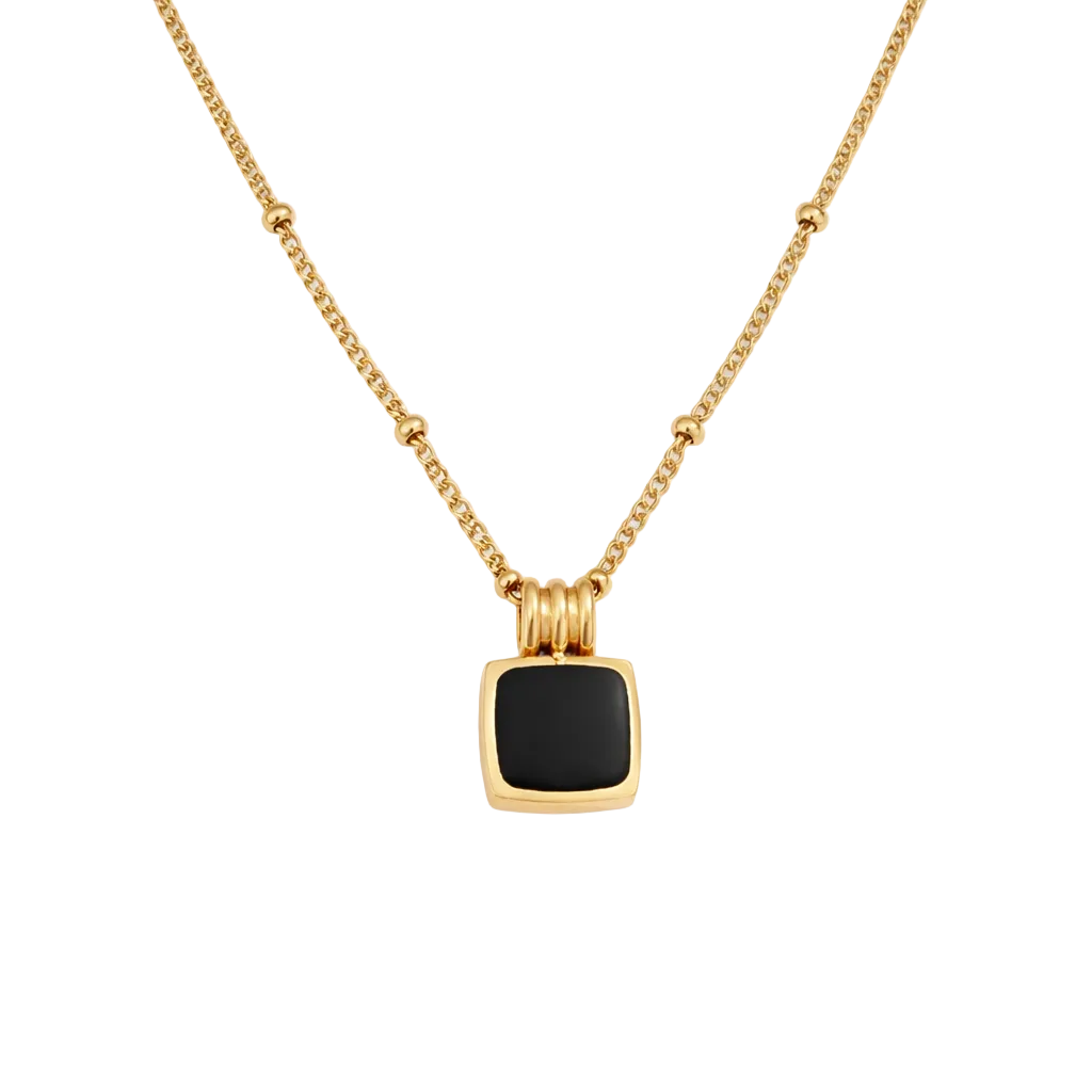 Onyx Elegance Necklace