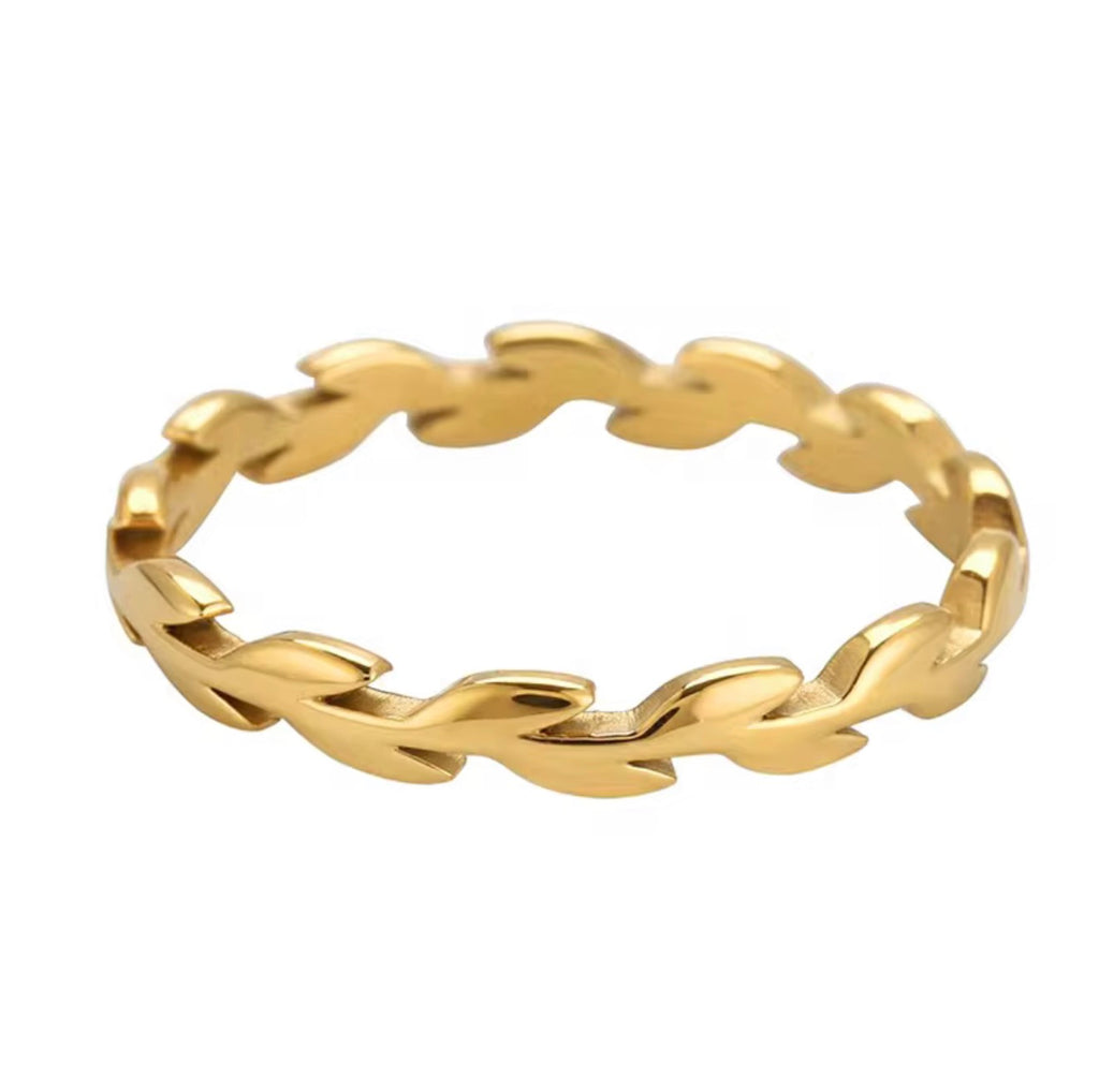 Olive Leaf Ring