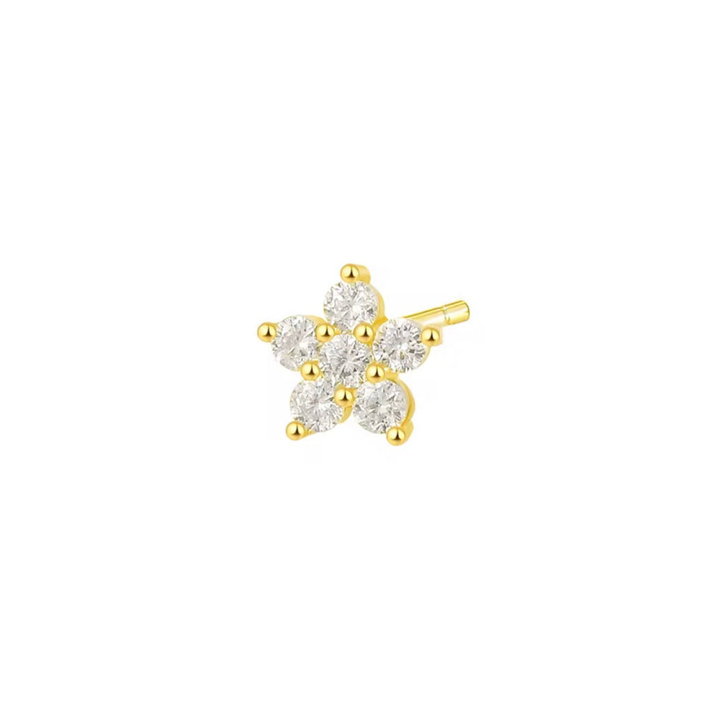 Gold Blossom Earrings