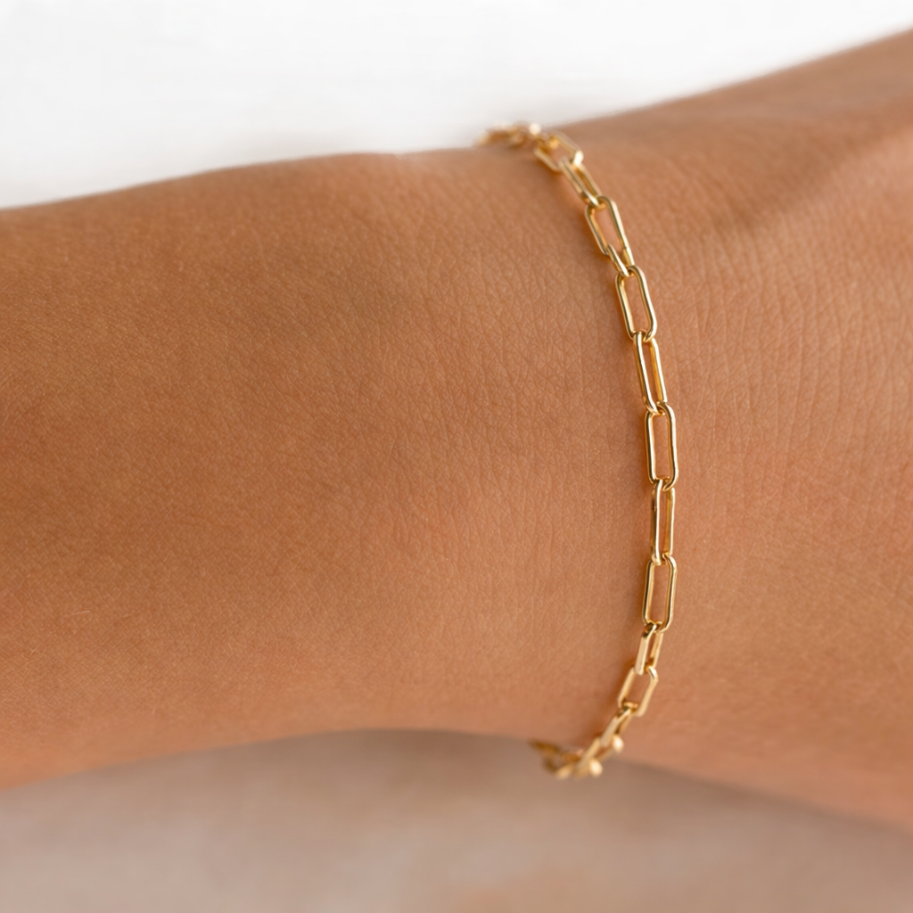 Paper Clip Bracelet