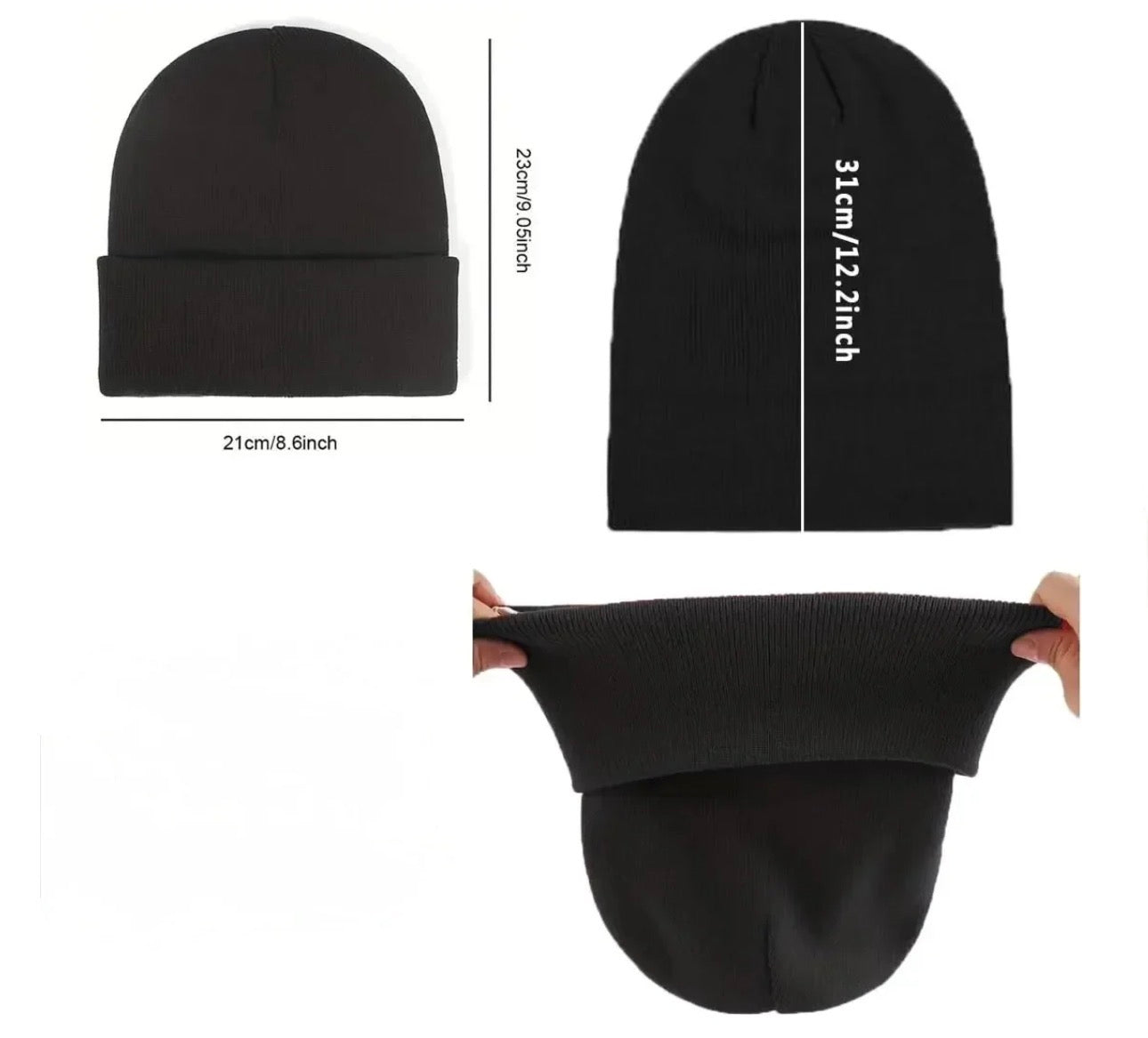 Anti-Frizz Silk Lined Beanie