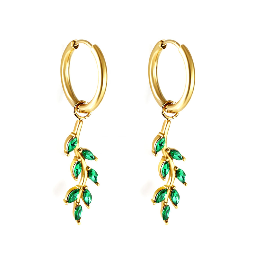 Emerald Earrings