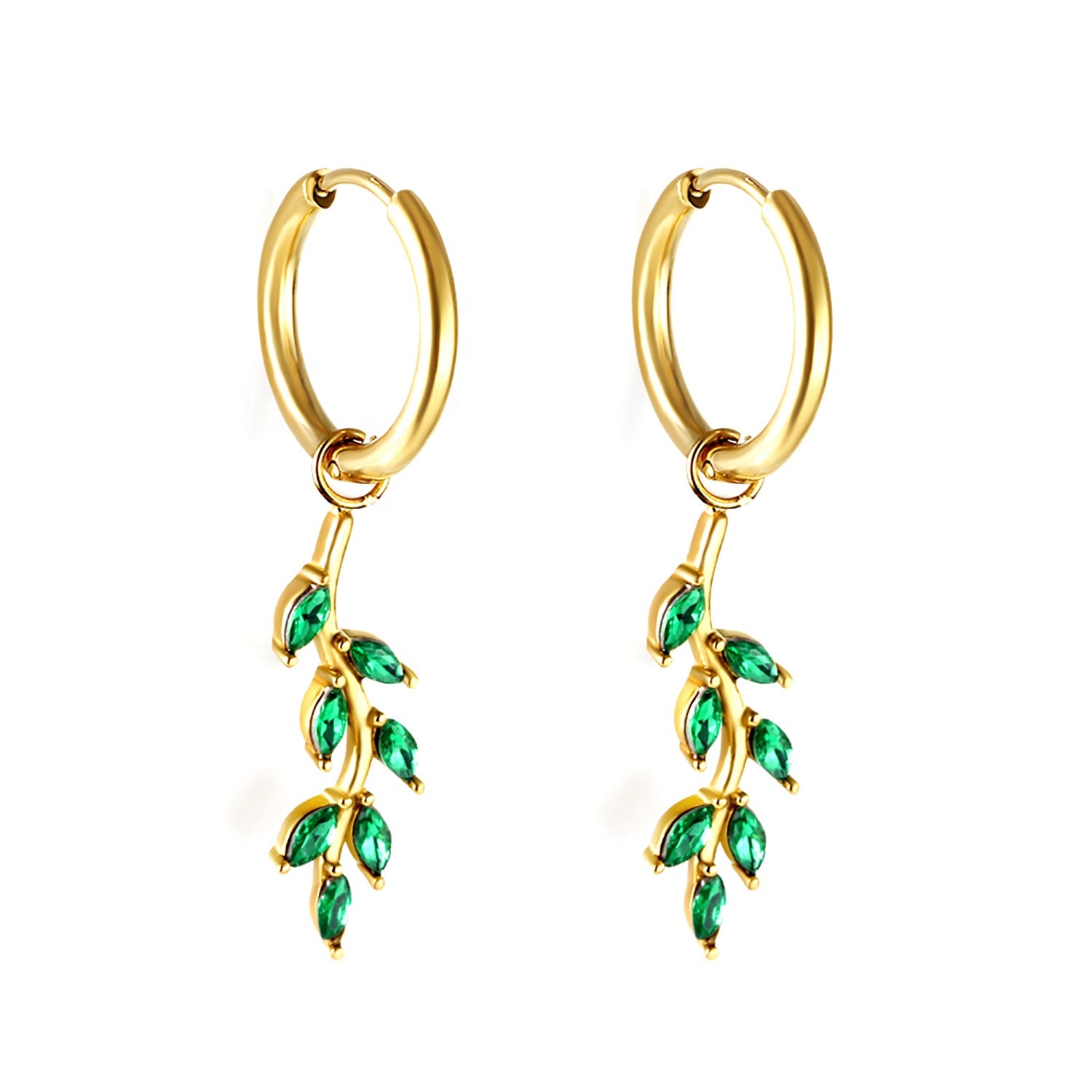 Emerald Earrings