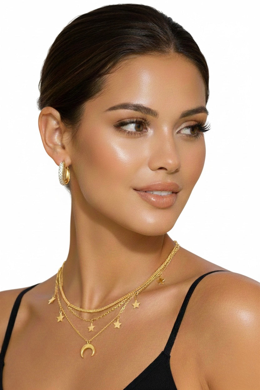 Luna Gold Necklace