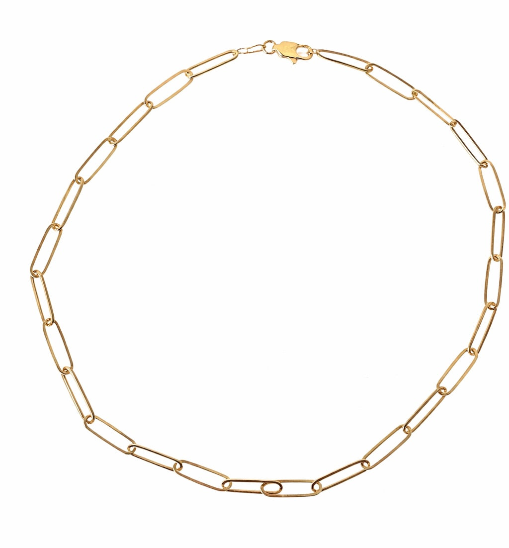 Paper Clip Necklace