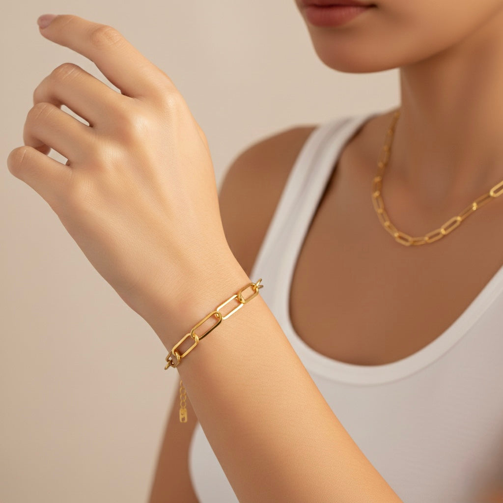 Paper Clip Necklace